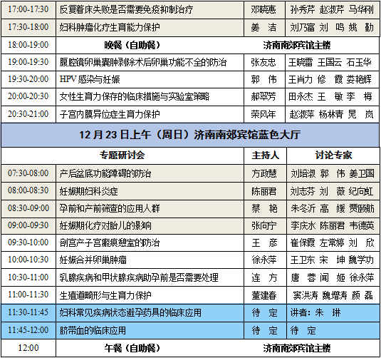 山东省第十九次妇产科学学术会议暨苏应宽教授百年诞辰纪念活动