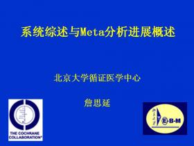 2013年循证医学与实效研究方法学研讨会