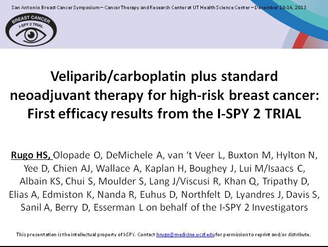 第36届圣安东尼奥乳腺癌会议（SABCS 2013）