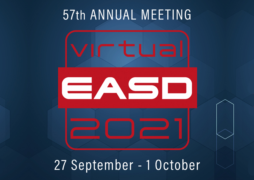 2021年第57届欧洲糖尿病研究协会年会（EASD)
