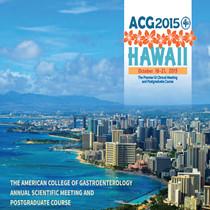 2015年美国胃肠病学会年会暨研究生课程（ACG）